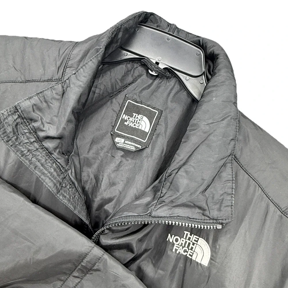 The North Face Gosei Mens Puffer Jacket Black With‎ Pockets Coat Large
